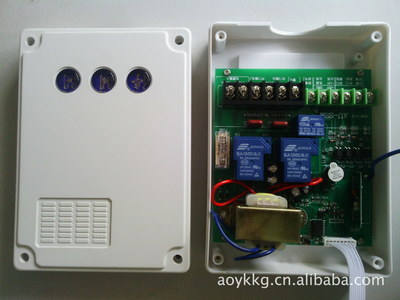 【電動伸縮門臺式搖控器、控制器、百勝電機專用伸縮門控制器】價格,廠家,圖片,發射器、接收器,深圳市奧圣科技發展-